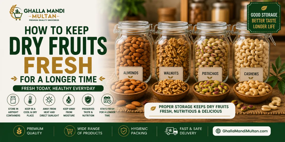 How to Keep Dry Fruits Fresh for a Longer Tim...
