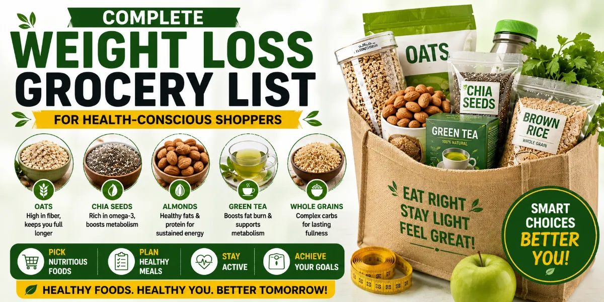 Complete Weight Loss Grocery List for Health-...
