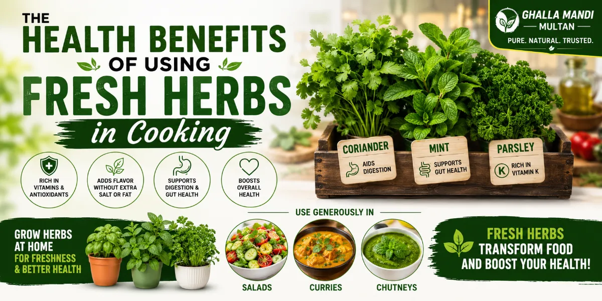 The Health Benefits of Using Fresh Herbs in C...