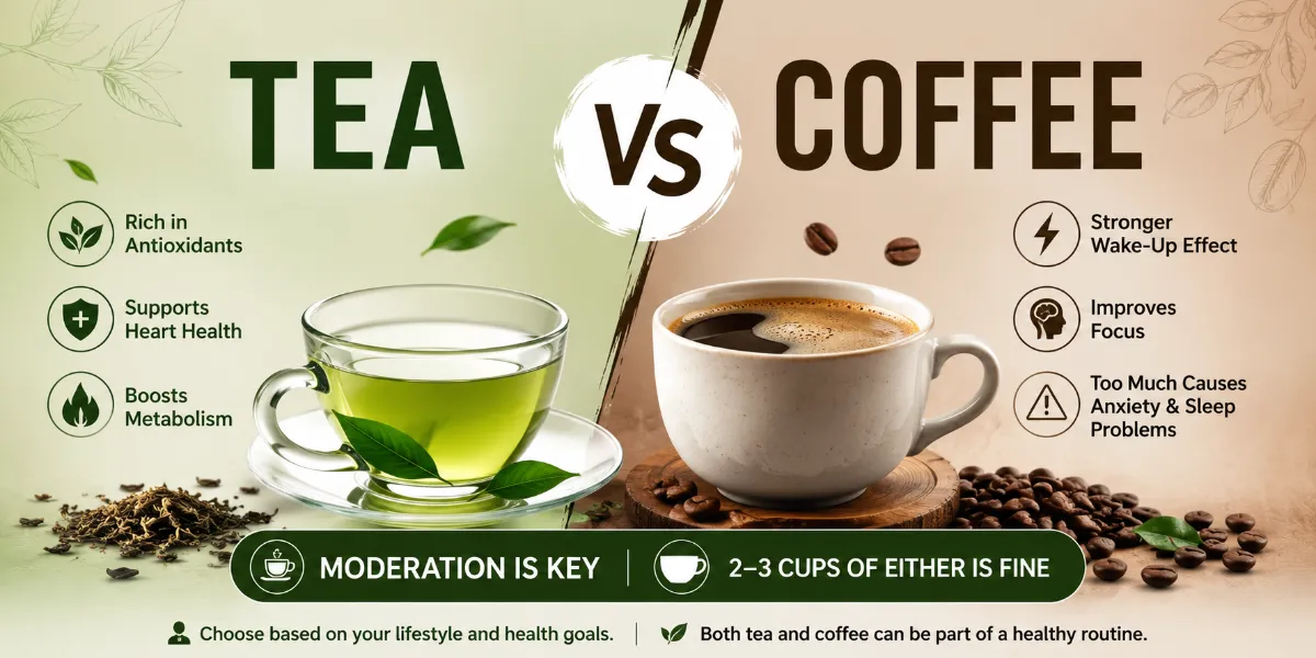 Tea vs Coffee, Which One Is Actually Better f...