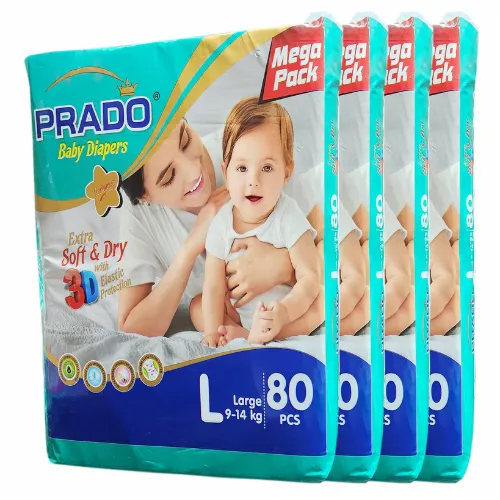 Prado Mega Pack Large 80 Pcs - Product Image