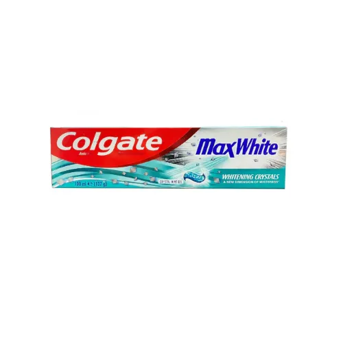 colgate tooth paste max white whitening crystals 100ml china - Product Image
